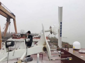 日本古野雷達安裝與調試現場 (2)